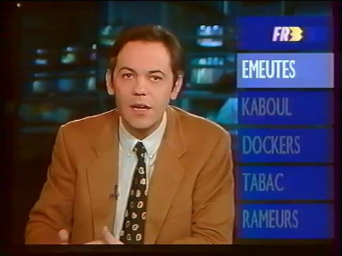 FR3 - 30 Avril 1992 - Pubs, JT Soir 3 (Marc Autheman), météo (Florence Klein)