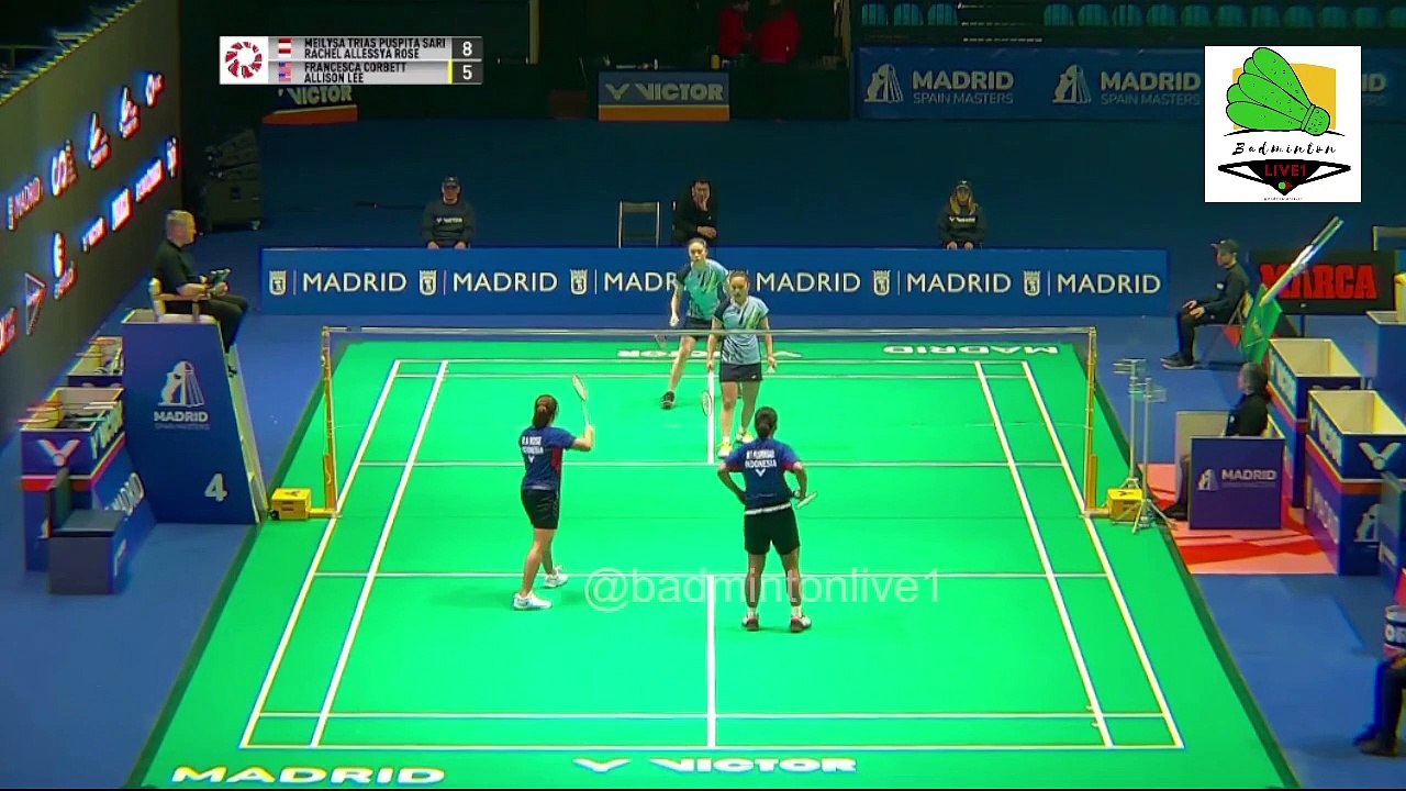 Meilysa Trias PUSPITA Sari/Rachel Allessya Rose vs Francesca Corbett/Allison Lee | R32 | Spain Masters 2023
