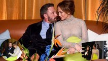 Jennifer Lopez and Ben Affleck looked every inch the happy couple.