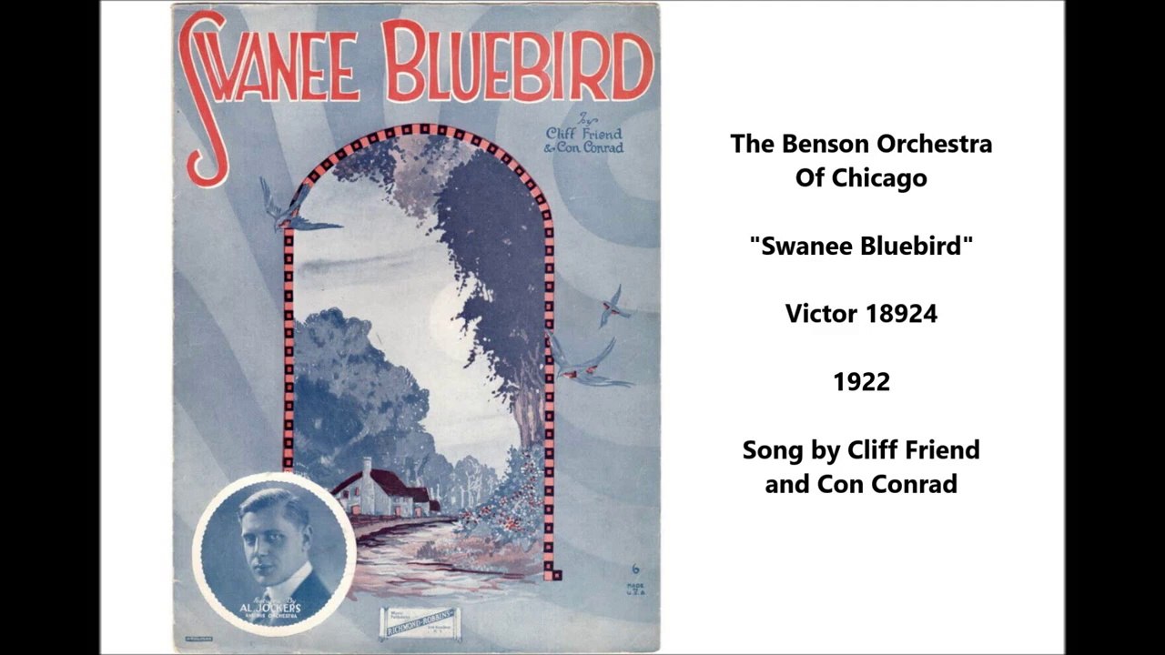 The Benson Orchestra Of Chicago - Swanee Bluebird (1922)