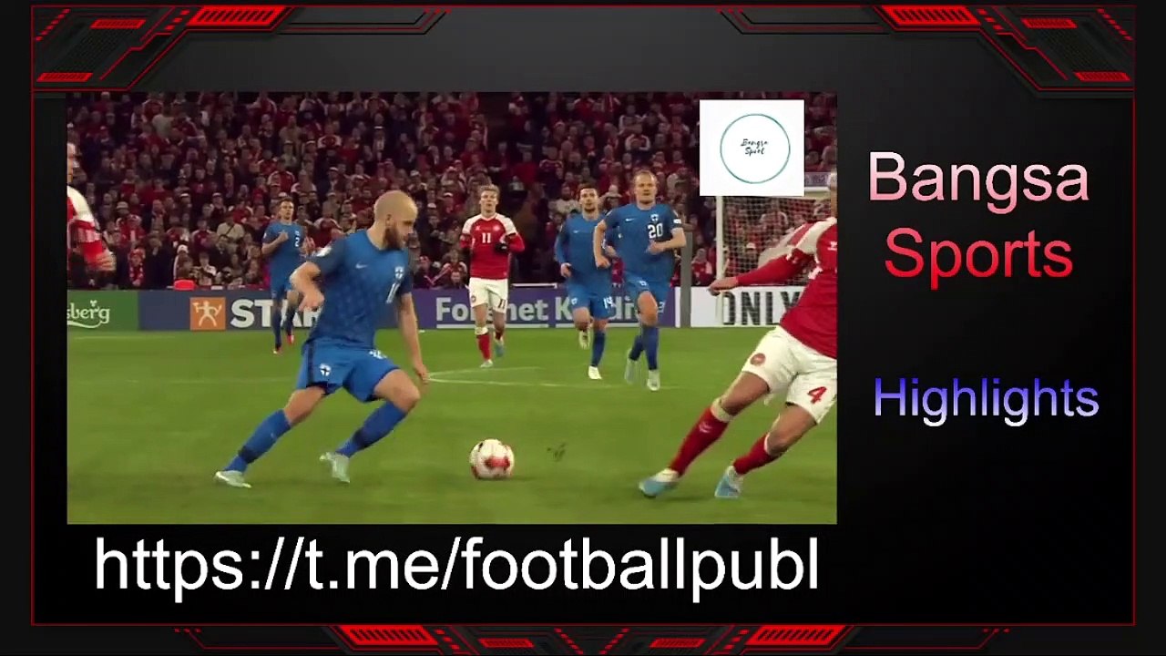 Denmark 3-1 Finland Euro 2024 Qualifiers