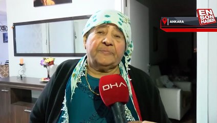 Ankara'da rüzgardan uçan çatı parçaları binalara ve araçlara isabet etti