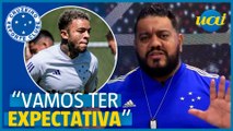 Hugão sobre time do Cruzeiro: 'Vamos ter expectativa'