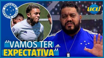 Hugão sobre time do Cruzeiro: 'Vamos ter expectativa'