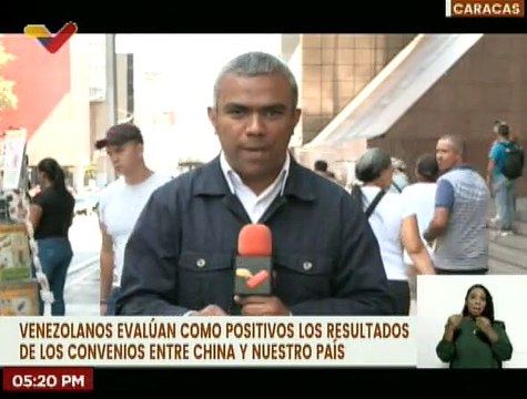 Caraqueños expresan su opinión sobre los convenios entre China y Venezuela