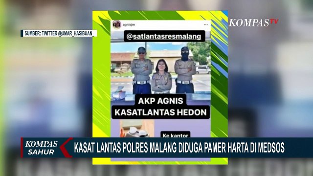 Viral! Kasat Lantas Polres Malang Diduga Pamer Barang Mewah di Media Sosial