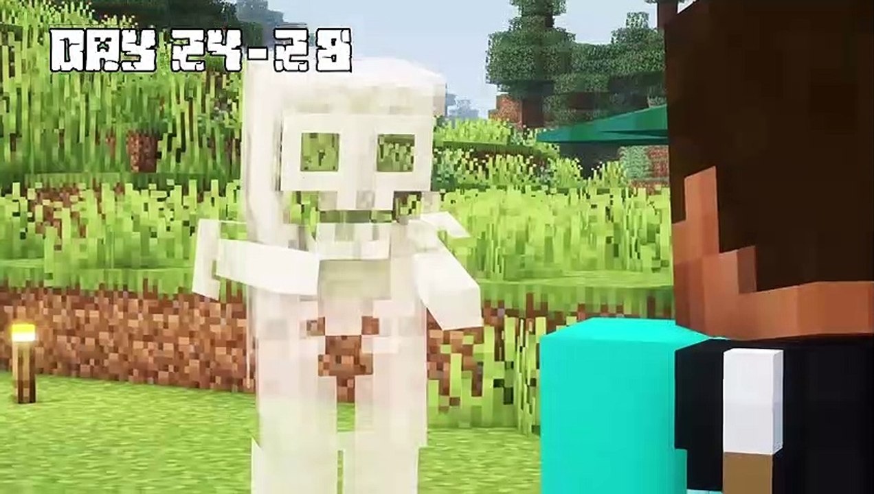 I Survived 100 DAYS as a GHOST in HARDCORE Minecraft!
