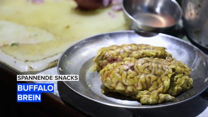 Genieten van buffalobrein op een trouwdag?