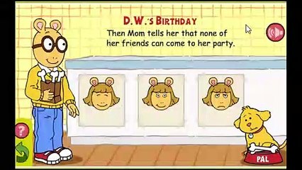 Arthur About Face Cartoon Animation PBS Kids Game Play Walkthrough