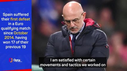 Spain coach claims 'satisfaction' from stunning Scotland defeat