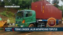 Tebing Setinggi 50 Meter di Temanggung Longsor, Jalur Semarang-Yogyakarta Putus!