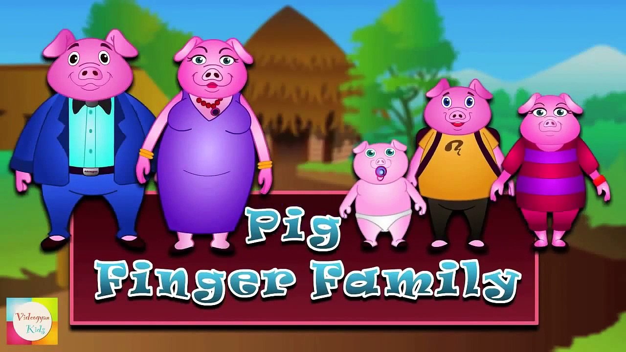 The Finger Family Cat Family Nursery Rhyme Kids Animation Rhymes Songs ...