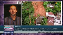 Gobierno brasileño comunicó su preocupación tras las intensas lluvias e inundaciones en el país