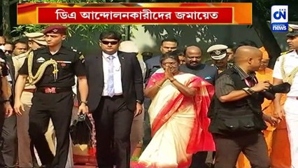 বেলুড় মঠে রাষ্ট্রপতি