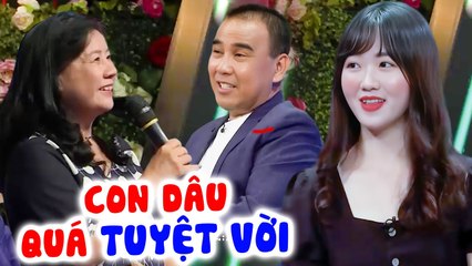 Vừa nhìn thấy con dâu QUÁ XINH ĐẸP trắng trẻo mẹ chồng ngồi dưới GIÀNH BẤM NÚT HẸN HÒ chốt ngày cưới