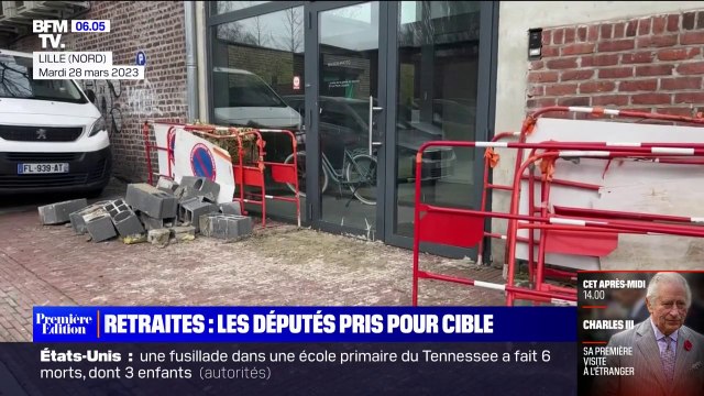 Le domicile de la députée Renaissance Violette Spillebout muré par des opposants à la réforme des retraites