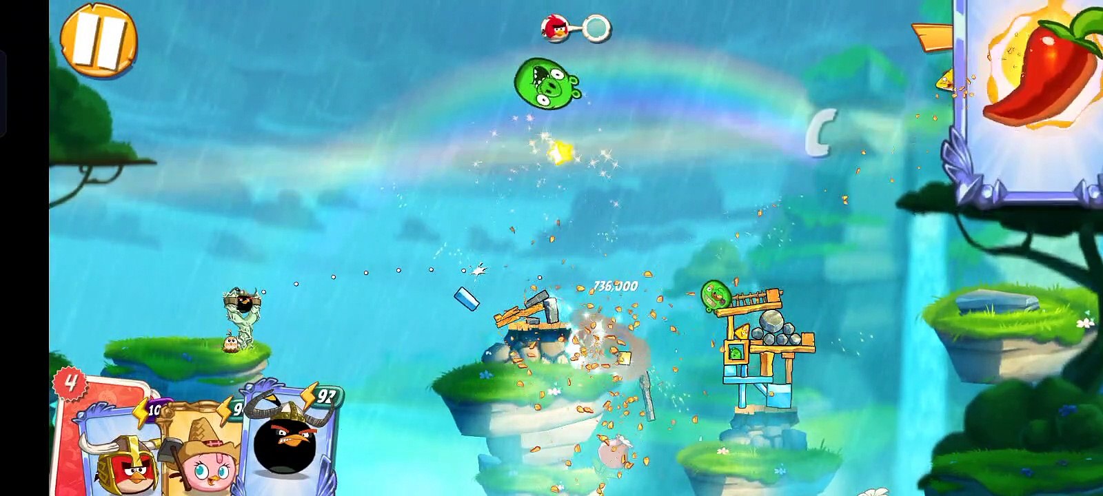Angry Birds 2 | Level 06 | Hitting Fun | Angry Bird Show 2 - video ...