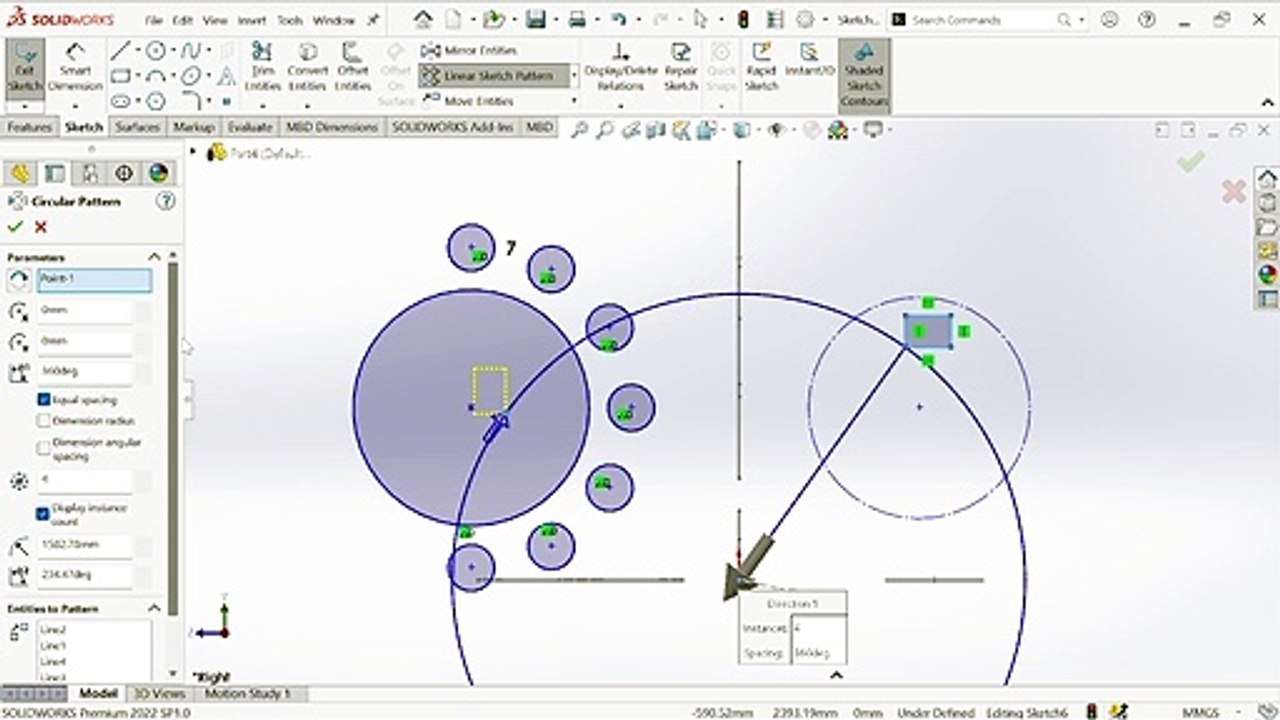 3.4 Circular pattern