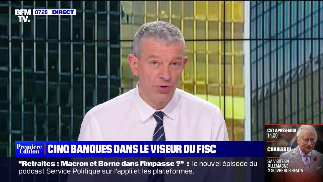 Cinq banques dans le viseur du fisc pour fraude fiscale
