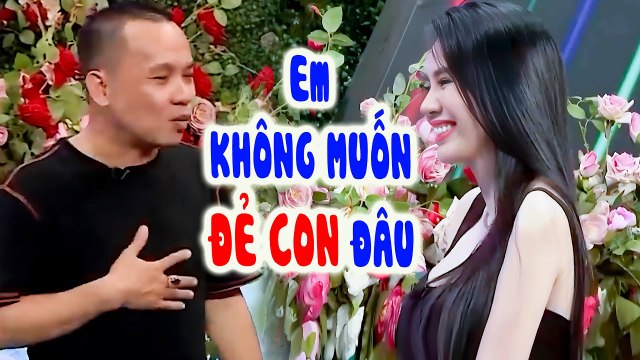 Cô nàng XINH ĐẸP DÁNG CỰC CHUẨN quyết KHÔNG ĐẺ CON với bạn trai khiến MC Quyền Linh BẤT NGỜ TỘT ĐỘ