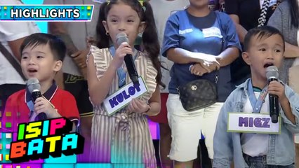 Kulot and Argus are happy with their new friend, Migz | Isip Bata