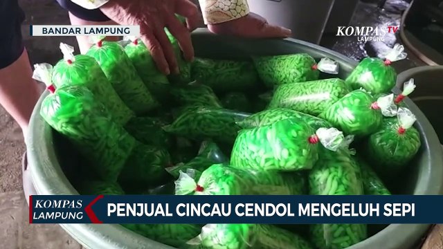 Sepekan Ramadan, Penjual Cincau Cendol Mengeluh Sepi