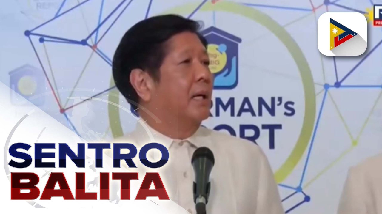Pres. Marcos Jr., iginiit na may mga hakbang ang pamahalaan para matiyak ang sapat na supply ng tubig ng bansa