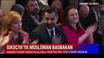 İskoçya'nın yeni başbakanı Yusuf, resmi konuttaki ilk gününde namaz kıldırdı