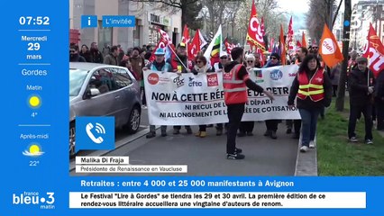 29/03/2023 - Le 6/9 de France Bleu Vaucluse