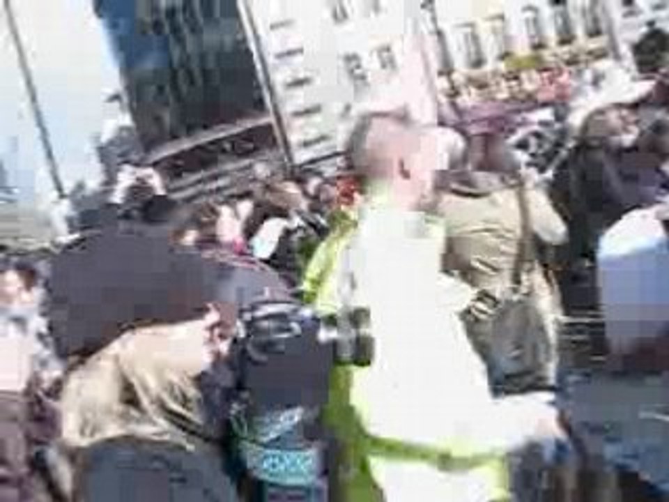 Pillow war à Londres