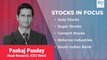 Stocks In Focus | Autos, Sugar Stocks, Cement Stocks, RIL & South Indian Bank