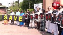 टीएमसी नेताओं का केंद्र सरकार के विरोध प्रदर्शन, अडानी विवाद पर पीएम से मांगा जवाब