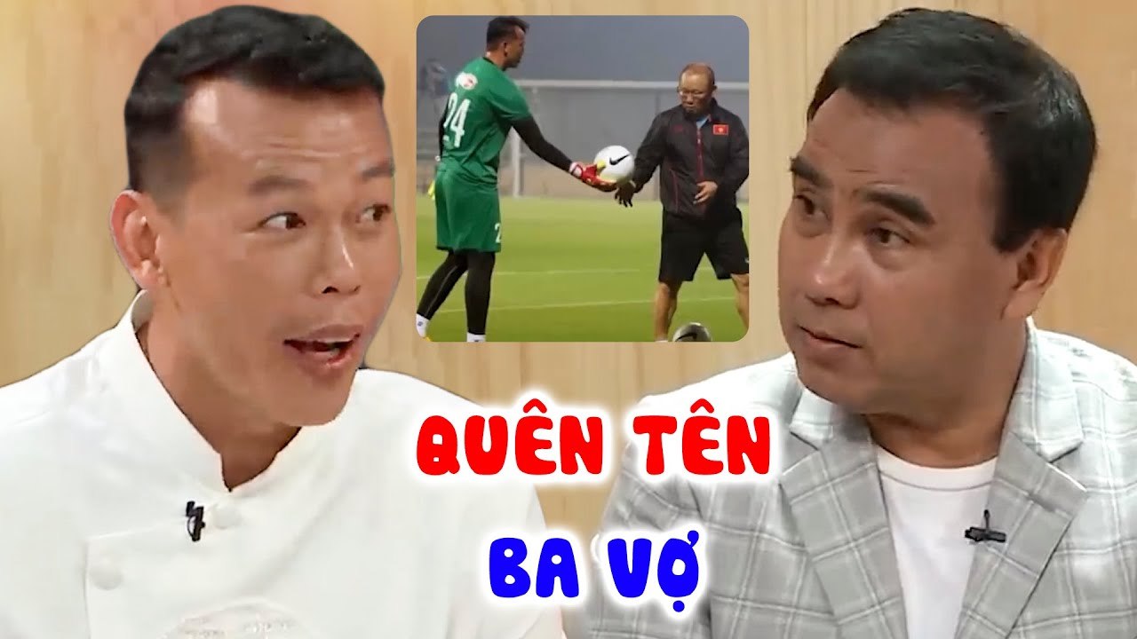 Con rể là CẦU THỦ BÓNG ĐÁ NỔI TIẾNG quên tên ba vợ khiến MC Quyền Linh NGÃ NGỬA