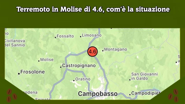 Terremoto in Molise di 4.6, com'è la situazione