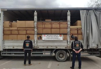 Ankara'da 5 milyon TL'lik kaçak tütün ele geçirildi