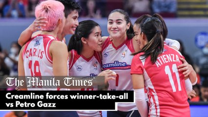 Creamline forces winner-take-all vs Petro Gazz