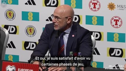 Espagne - De La Fuente : "Je ne suis pas content du résultat"