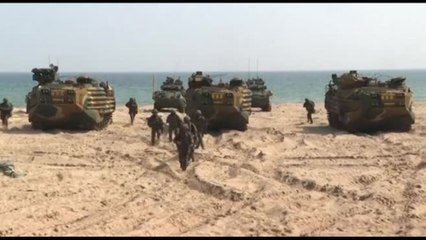 Esercitazioni congiunte di sbarco anfibio di Corea del Sud e Usa