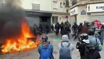 Más de 200 detenidos y 175 policías heridos tras una nueva jornada de protestas en Francia