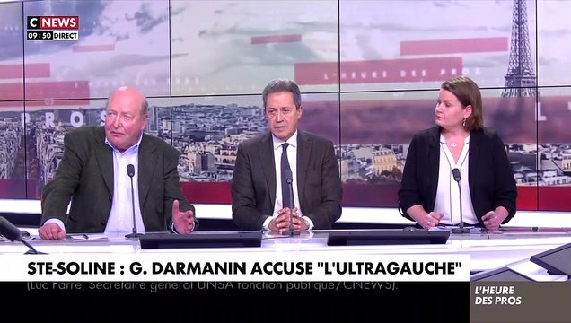 Pascal Praud était aux commandes d'une nouvelle émission L'heure des pros , sur CNEWS