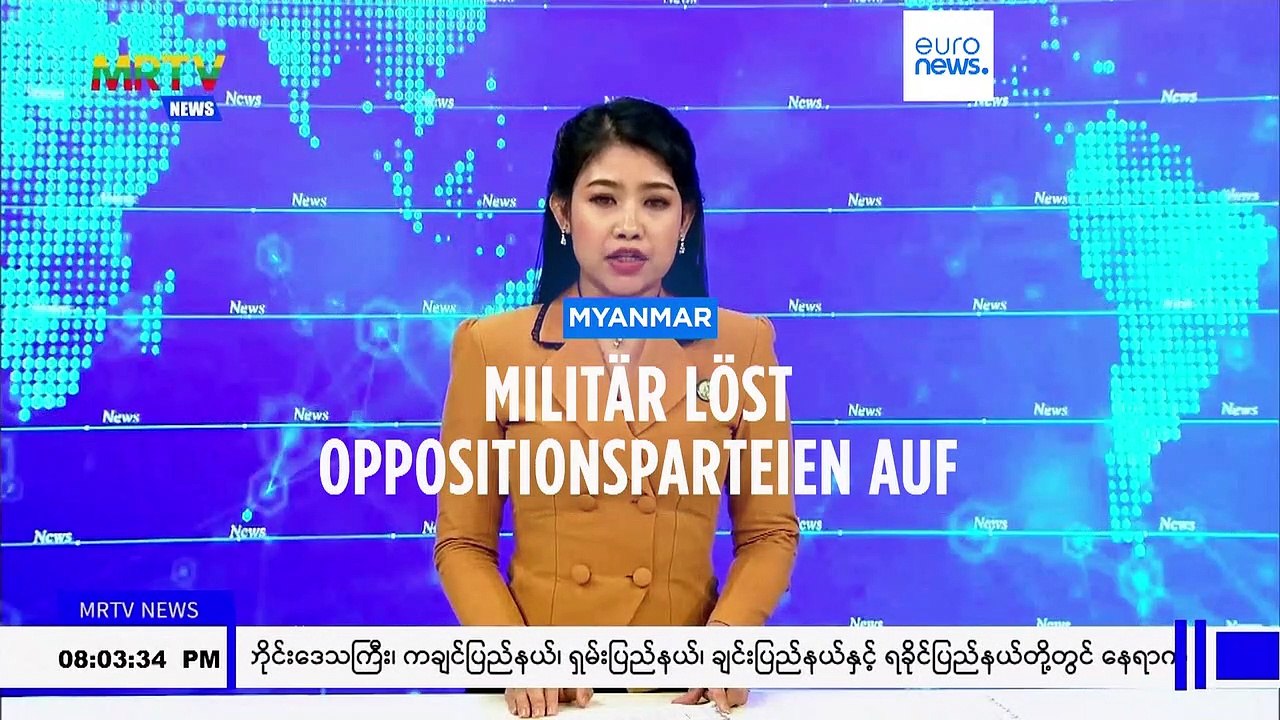 Myanmar: Partei von Aung San Suu Kyi wird aufgelöst