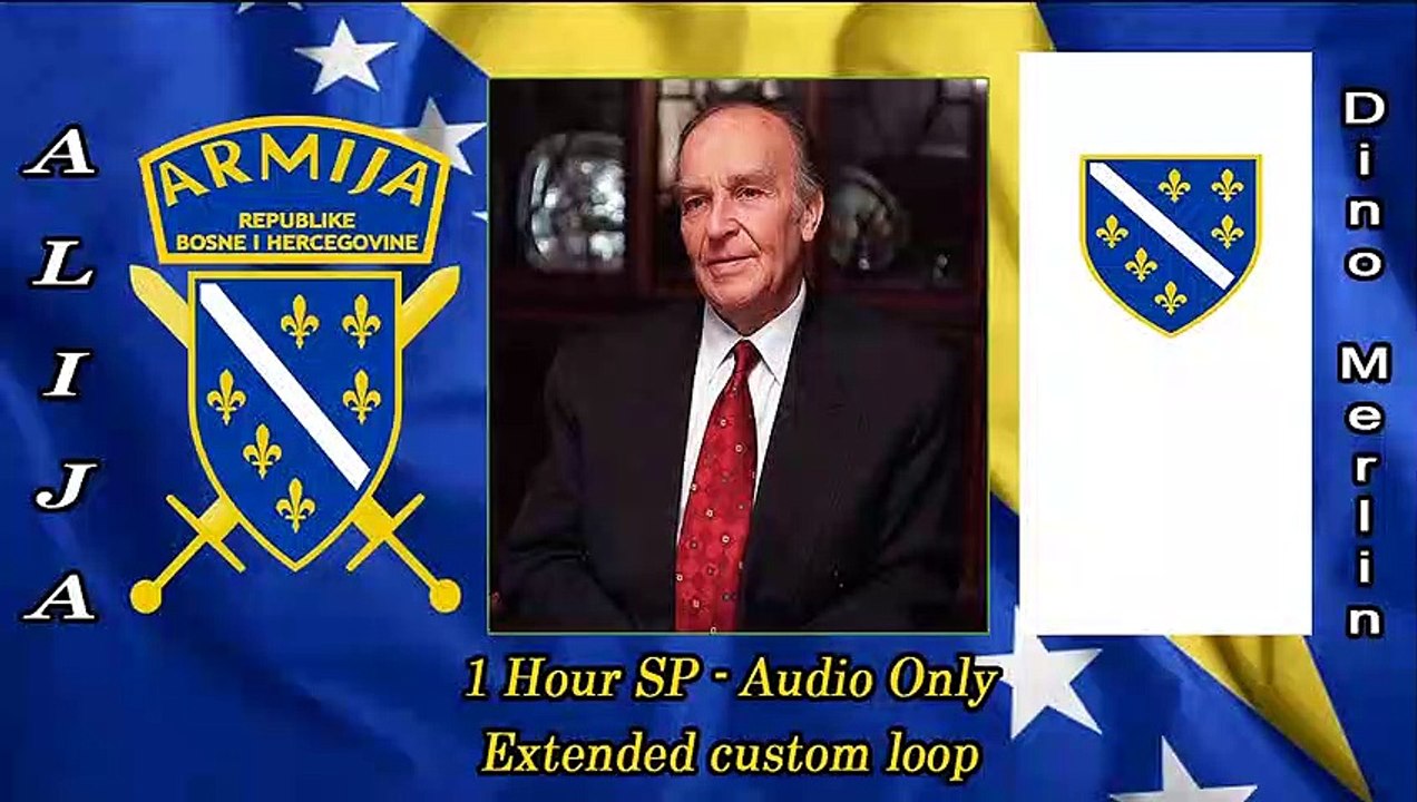 Dino Merlin - Alija (Da te nije Alija; OG 1990s version) - 1 hour SP