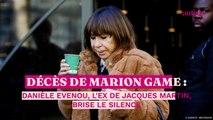 Décès de Marion Game : Danielle Evenou l'ex de Jacques Martin brise le silence