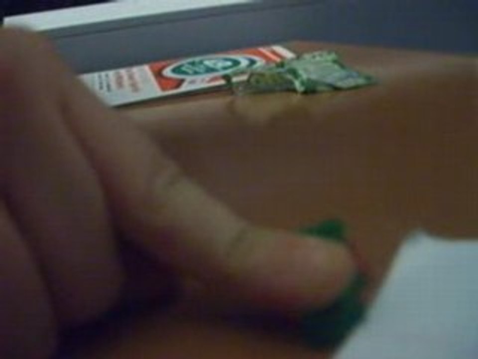 Nounours rouge & vert ^^