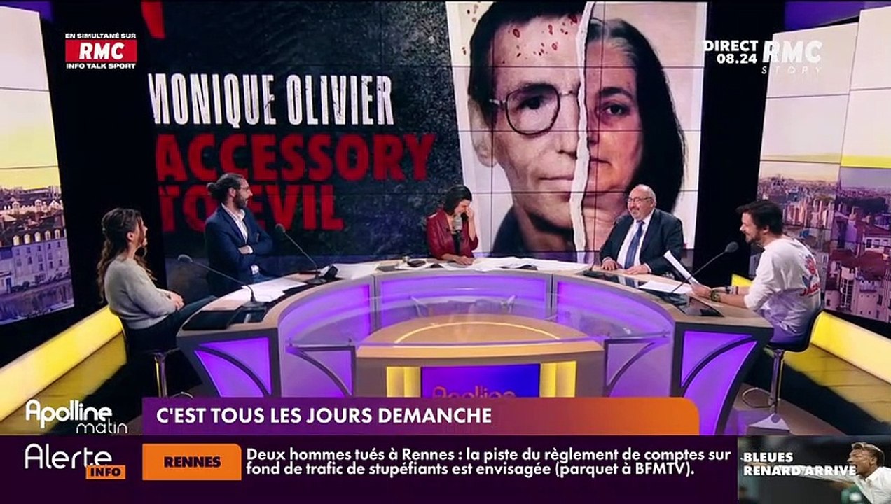 Apolline de Malherbe a présenté un nouveau numéro d'"Apolline Matin", sur RMC Story