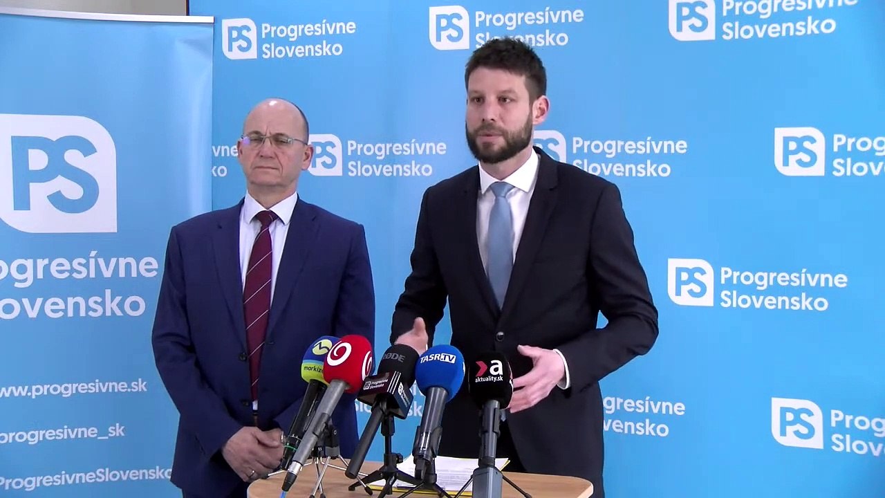 ZÁZNAM: Do Progresívneho Slovenska vstúpil bývalý policajný prezident J. Spišiak