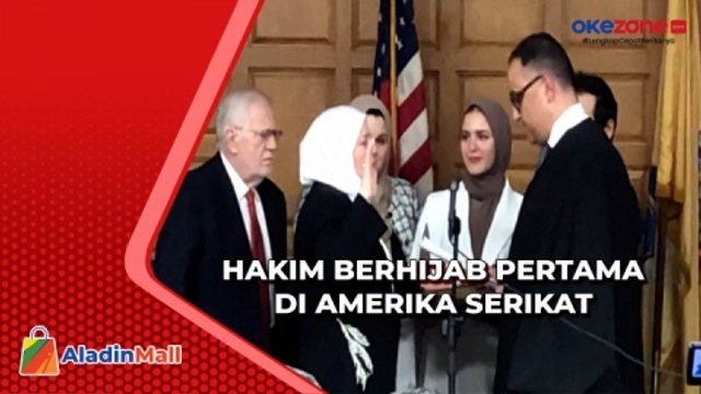 Nadia Kahf Jadi Hakim Wanita Berhijab Pertama di Pengadilan Amerika Serikat