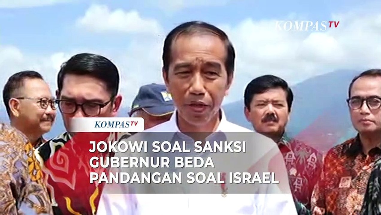 Kata Jokowi Soal Ganjar-Koster Tolak Kehadiran Timnas Israel: Ini Negara Demokrasi!