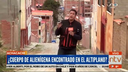 Avistamientos alienígenas en el altiplano paceño