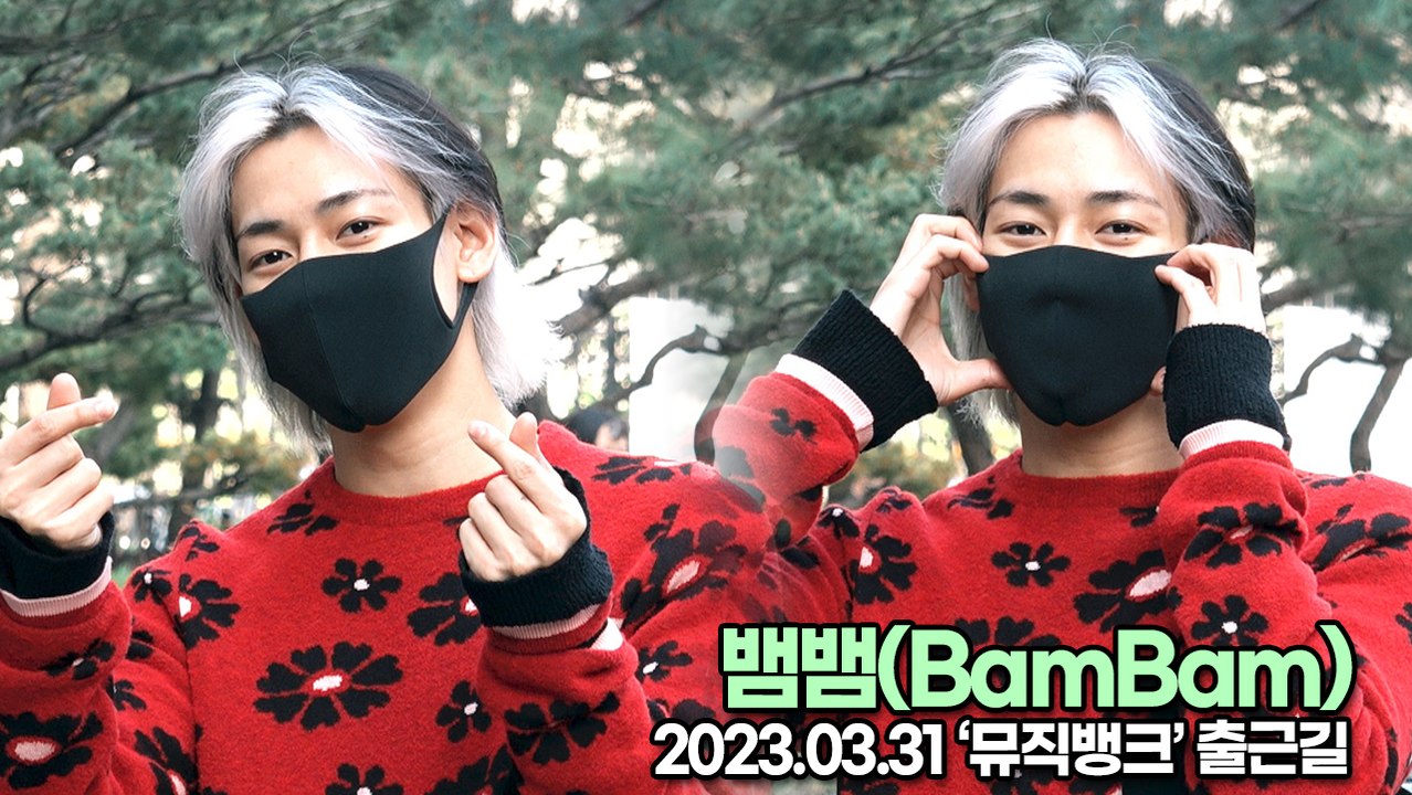 뱀뱀(BamBam), 아침을 화사하게 만드는 뱀뱀의 미친미모(뮤직뱅크 출근길) [TOP영상]